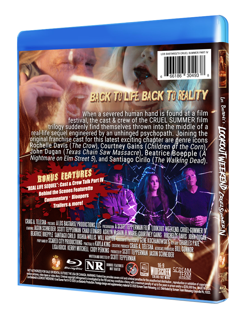 PRE-ORDER - Cruel Summer Part 4: Lookout Weekend - (Blu-ray)