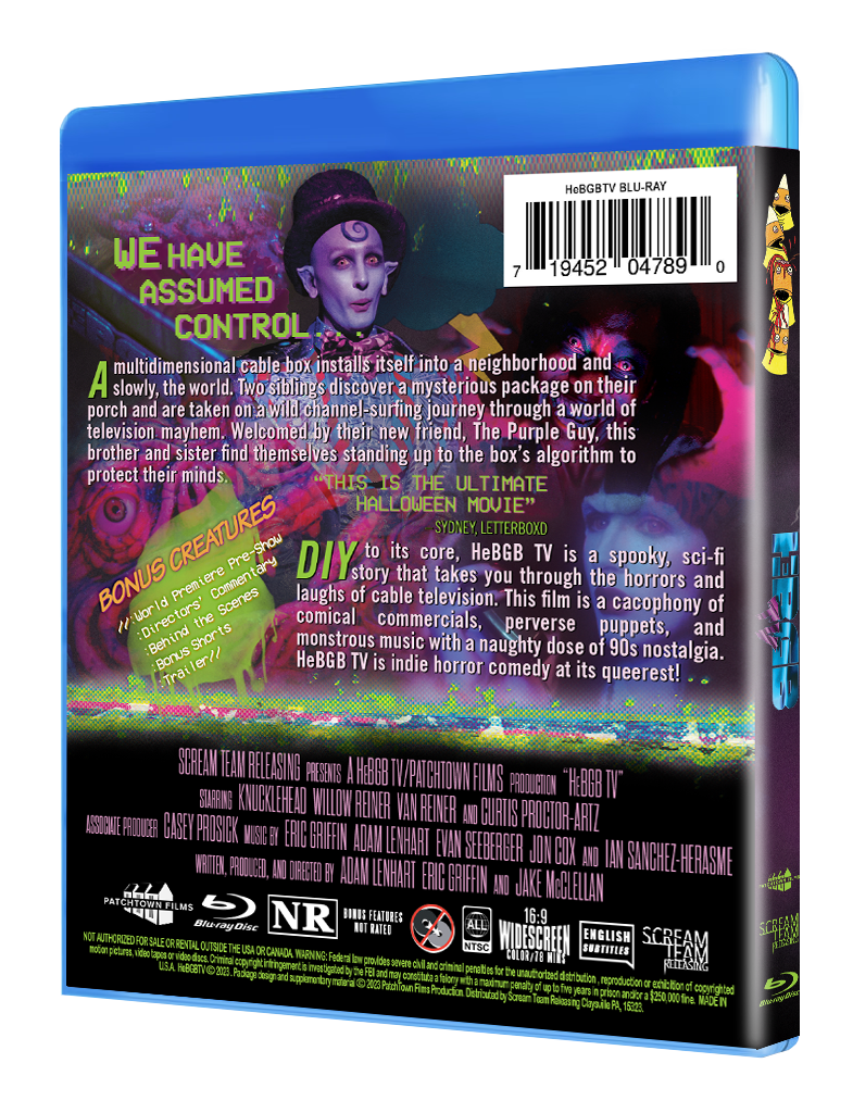 HeBGB TV- (Signed Blu-ray with Slip Cover)