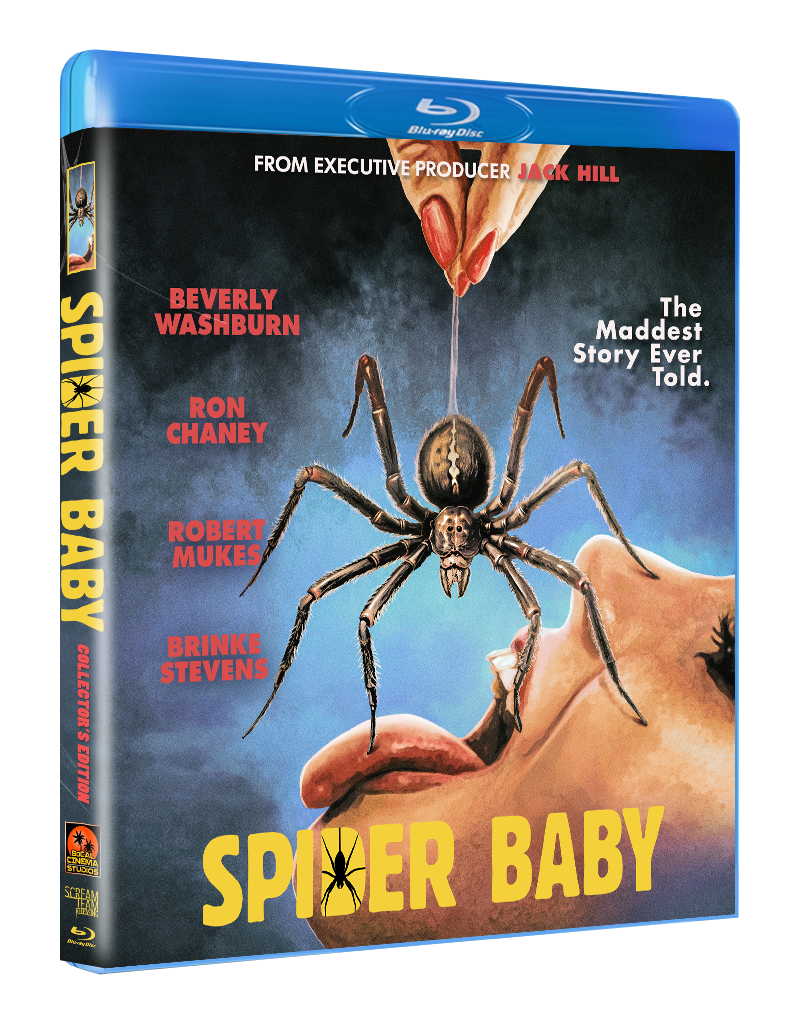 Spider Baby (2024) - (Signed Blu-ray with Poster) – Scream Team