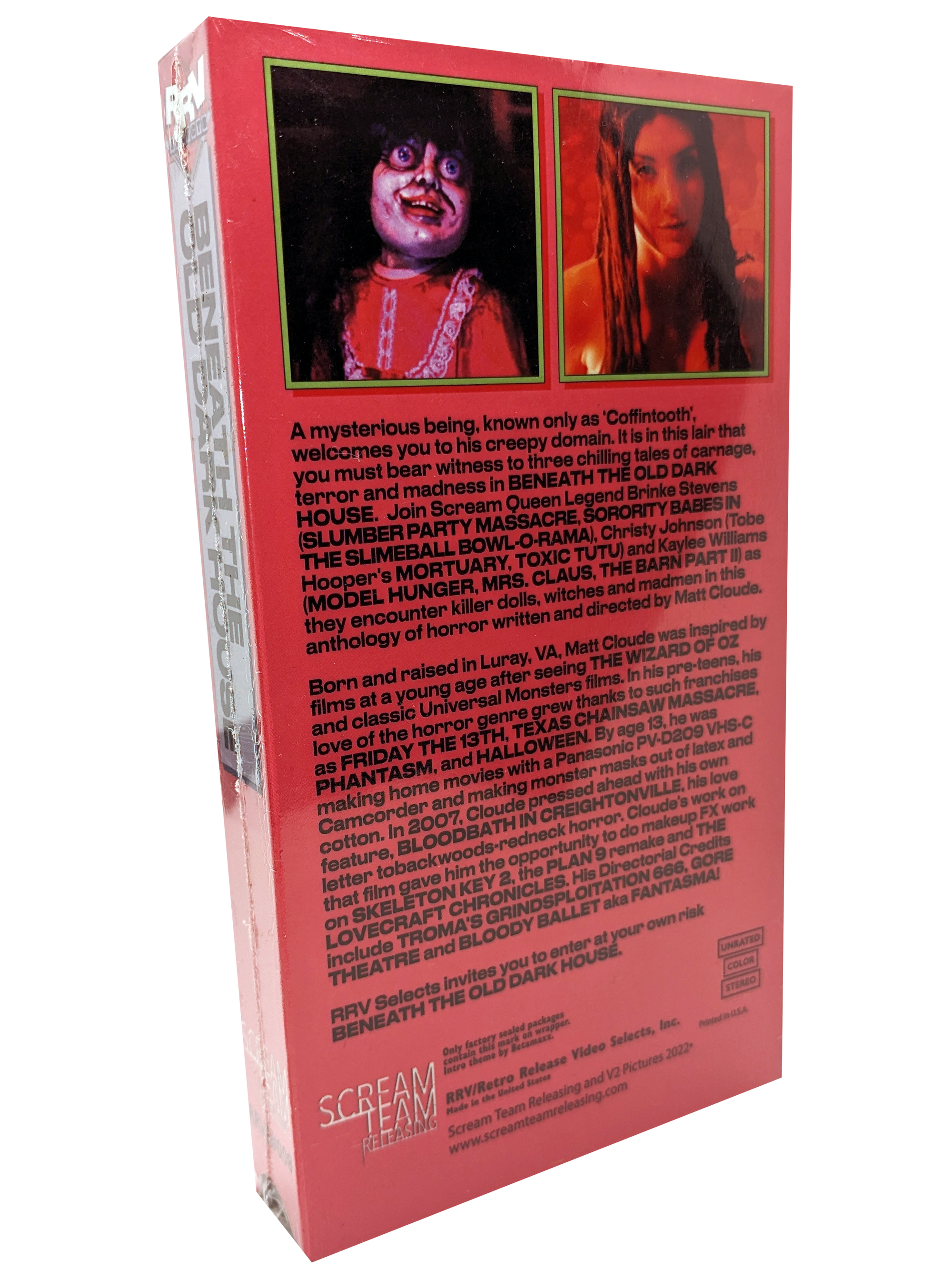 Beneath The Old Dark House - (VHS)