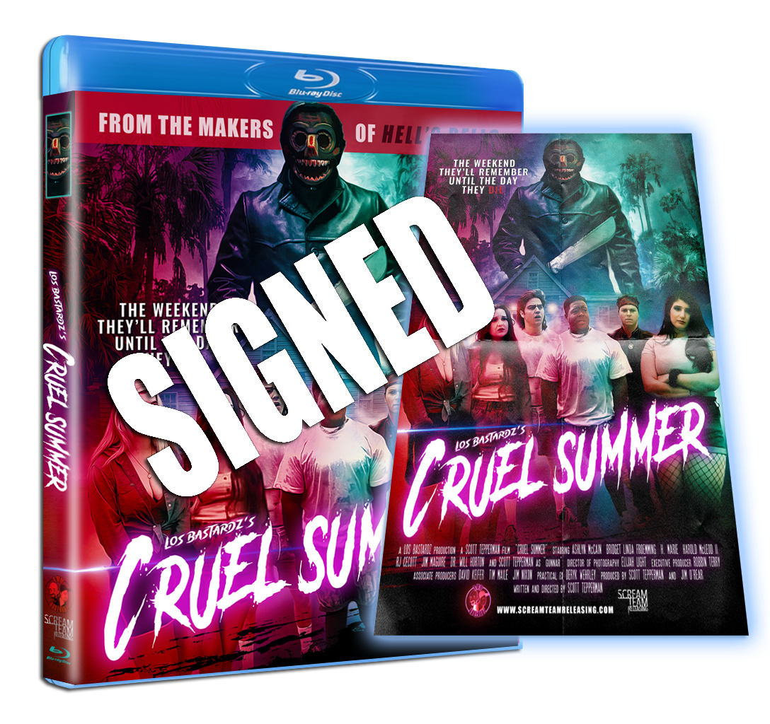 Cruel Summer (Bluray) Signed Version with Poster Scream Team Releasing