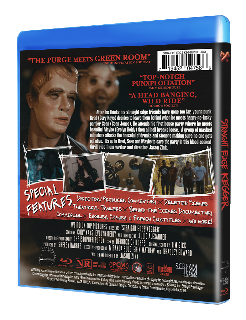 Straight Edge Kegger (Bluray) Scream Team Releasing