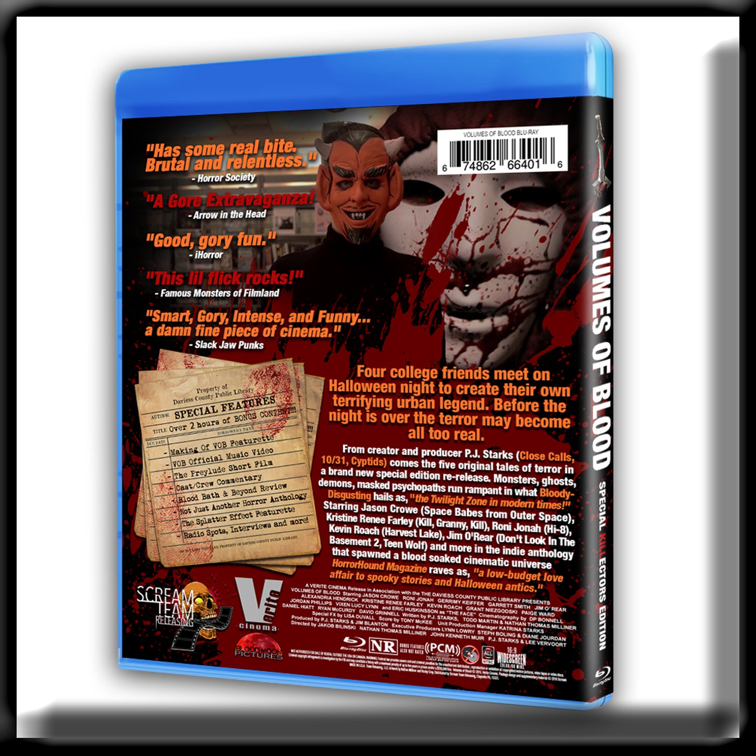 Volumes of Blood - Special Killectors Edition (Blu-ray)