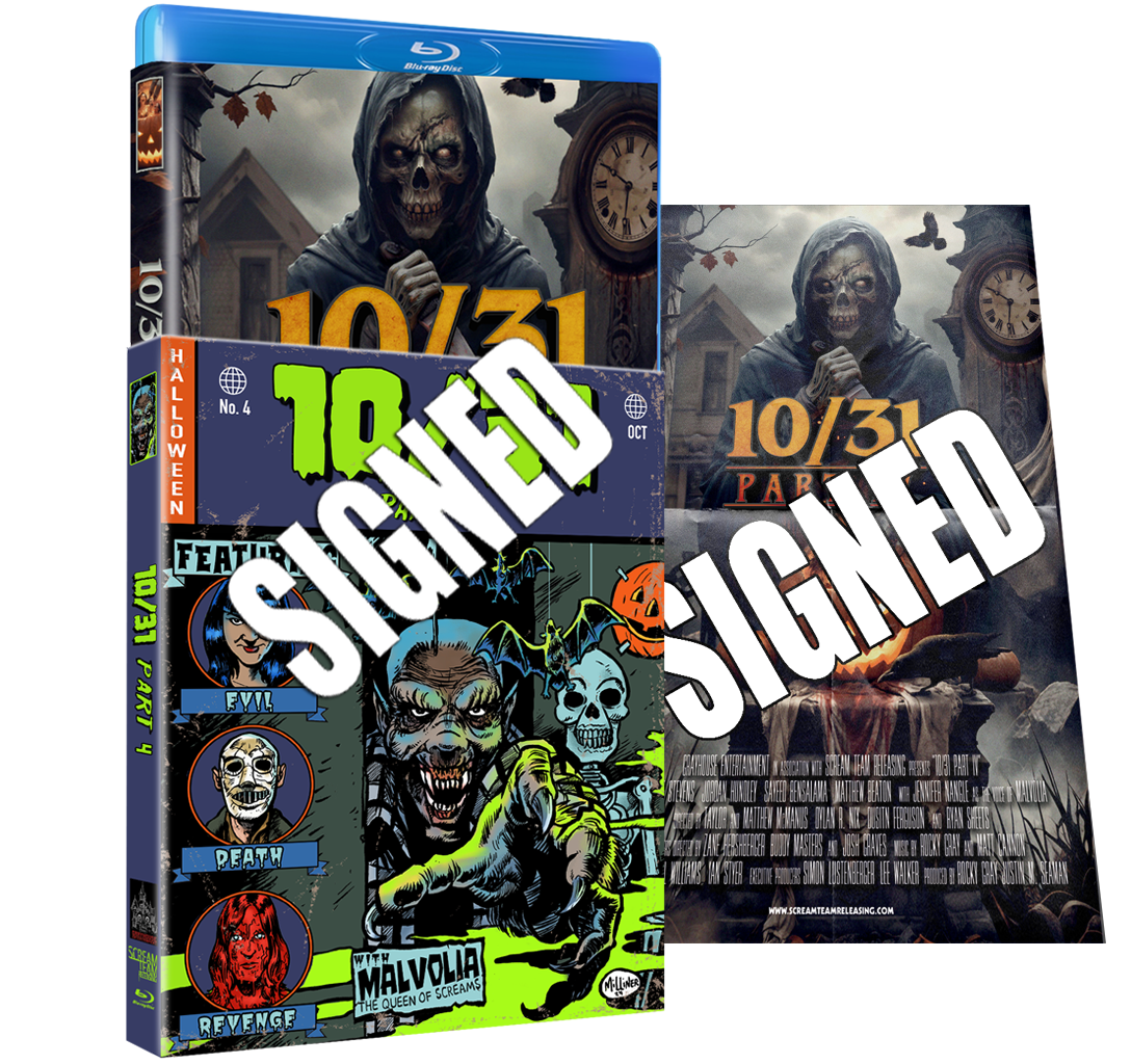 10/31 PART IV - (Signed Blu-ray with Slip Cover) PRE-ORDER