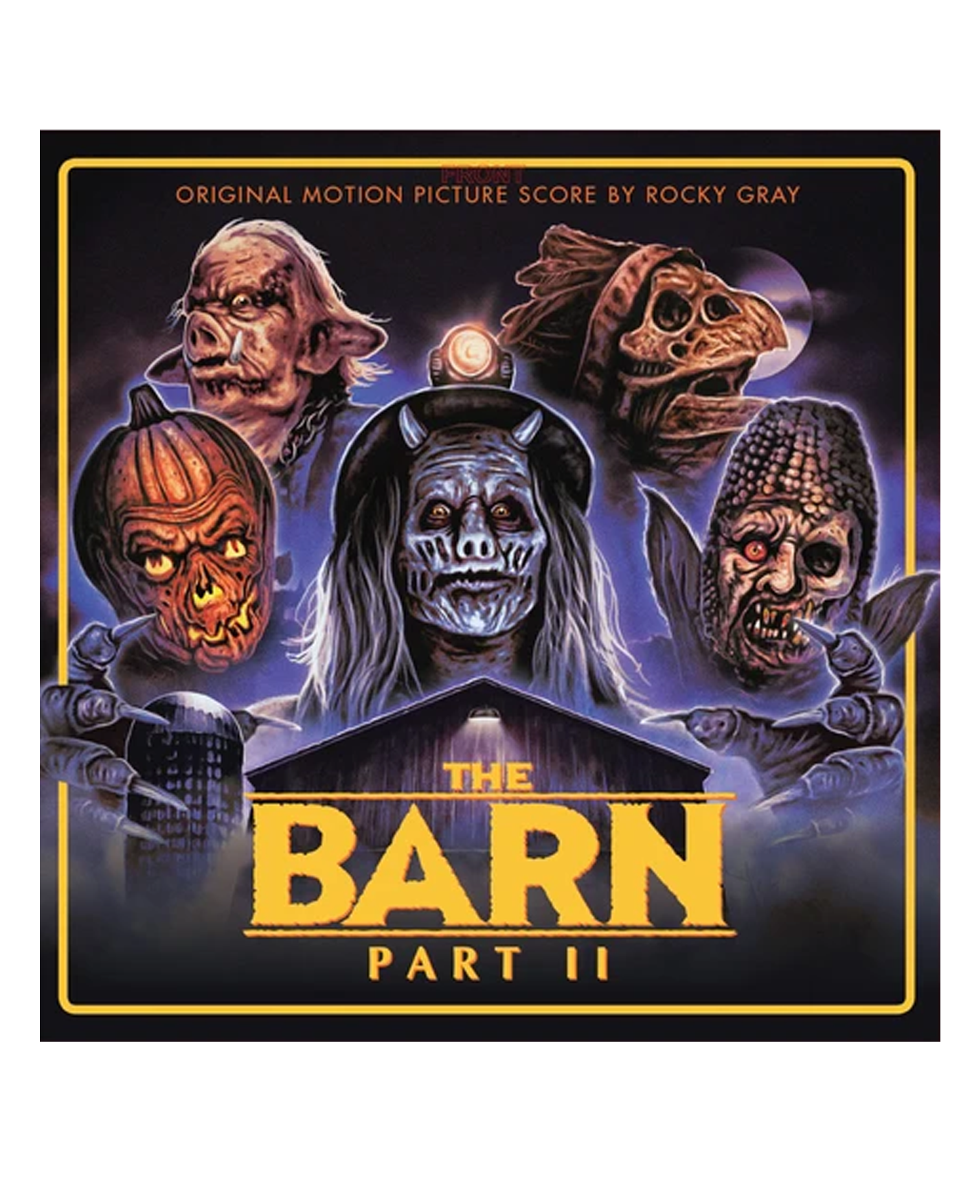 The Barn Part II - Soundtrack - Vinyl Record (Blue/Yellow Splatter)