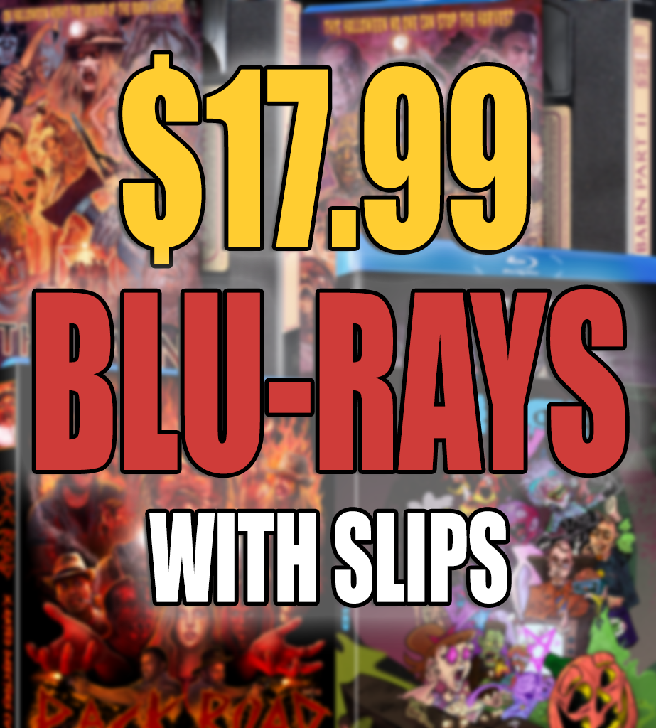 BLACK FRIDAY 2025 $17.99 BLU-RAYS with Slip Covers