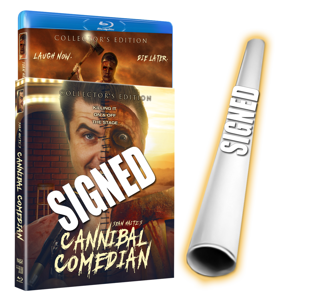 Signed Cannibal Comedian - (Blu-ray with LE Slip Cover)