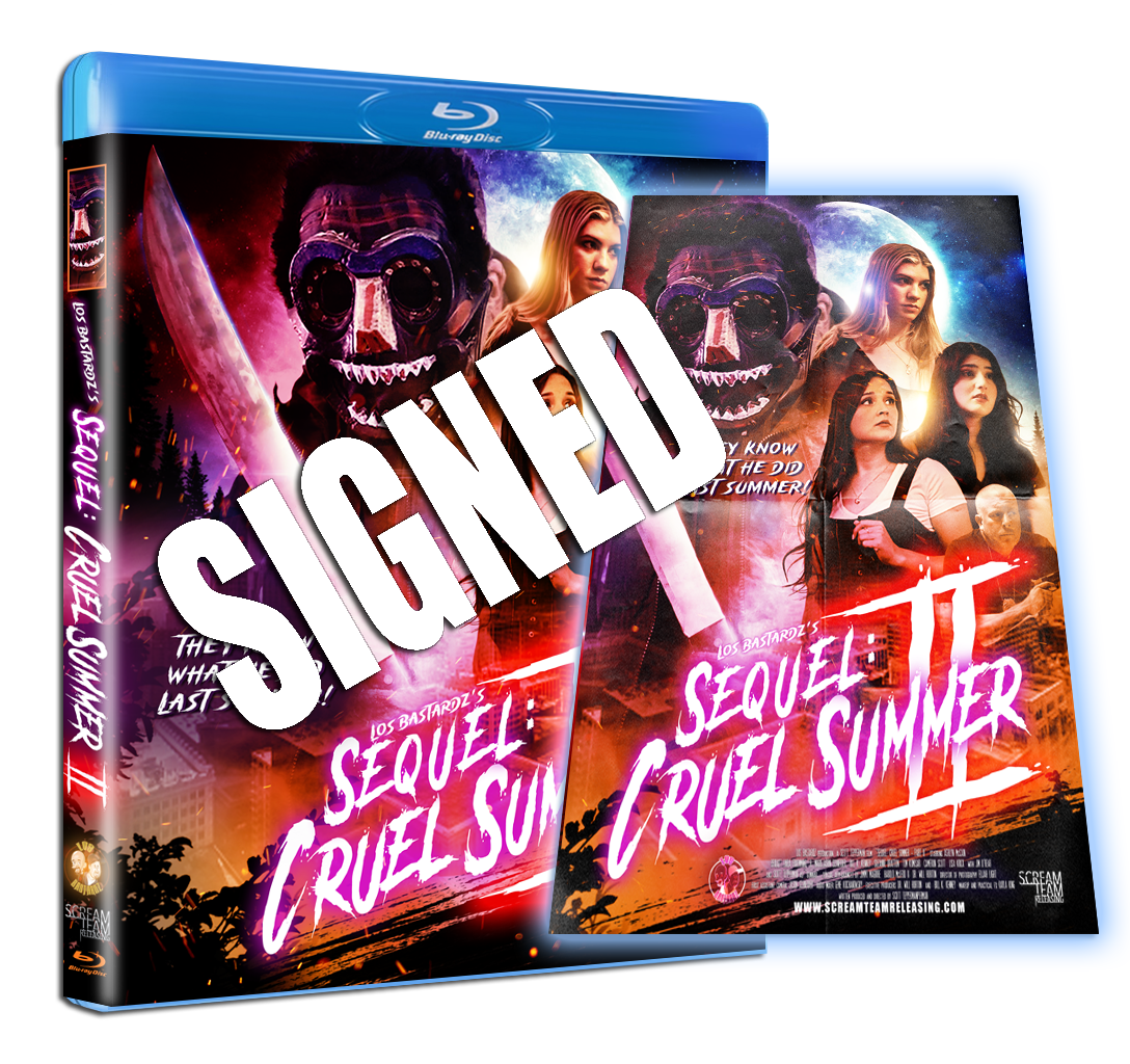 SEQUEL: Cruel Summer Part II- (Blu-ray) Signed Version with Poster