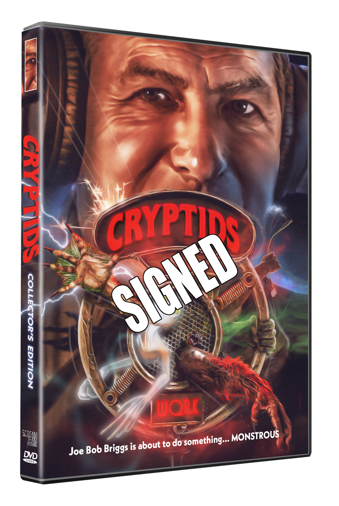Cryptids - (Signed DVD by Joe Bob Briggs and Directors)