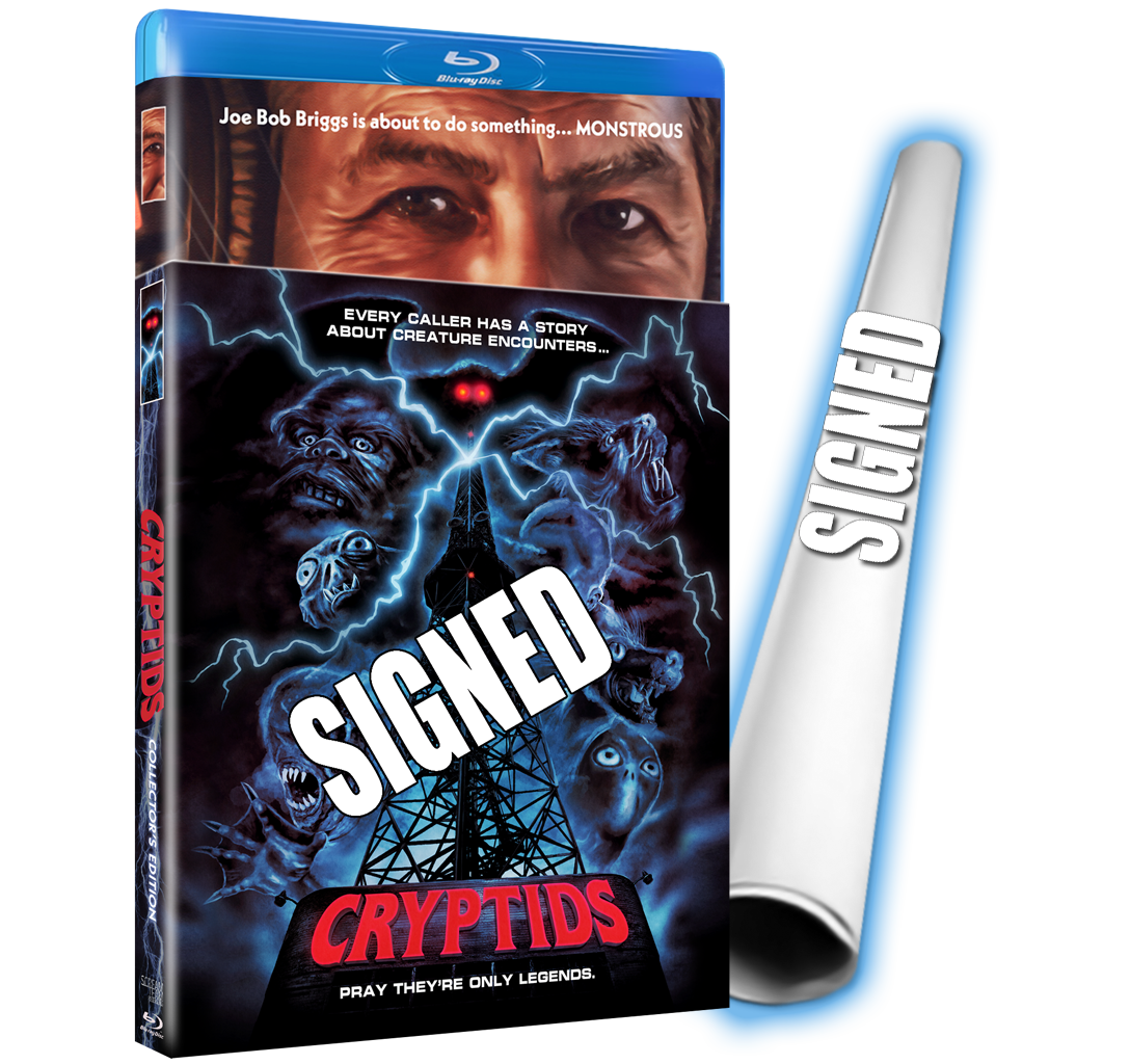 Cryptids - (Signed Blu-ray by Joe Bob Briggs and Directors)