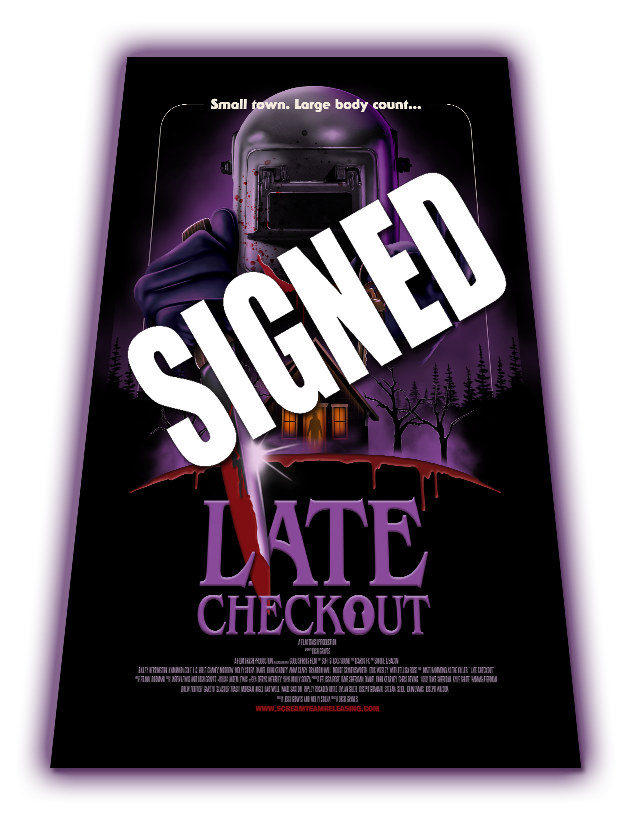 Late Checkout- (Signed Blu-ray)