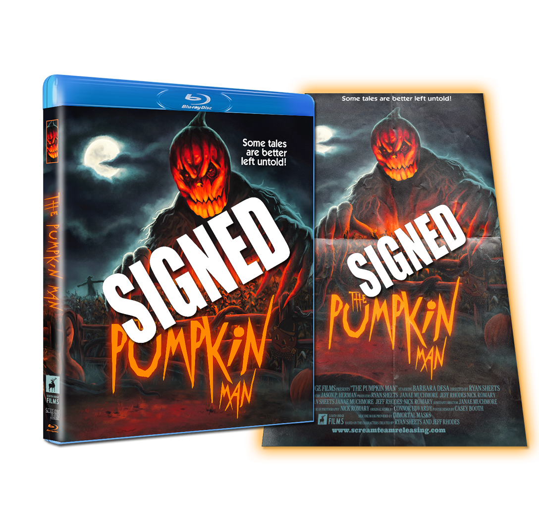 The Pumpkin Man - (Signed Blu-ray)