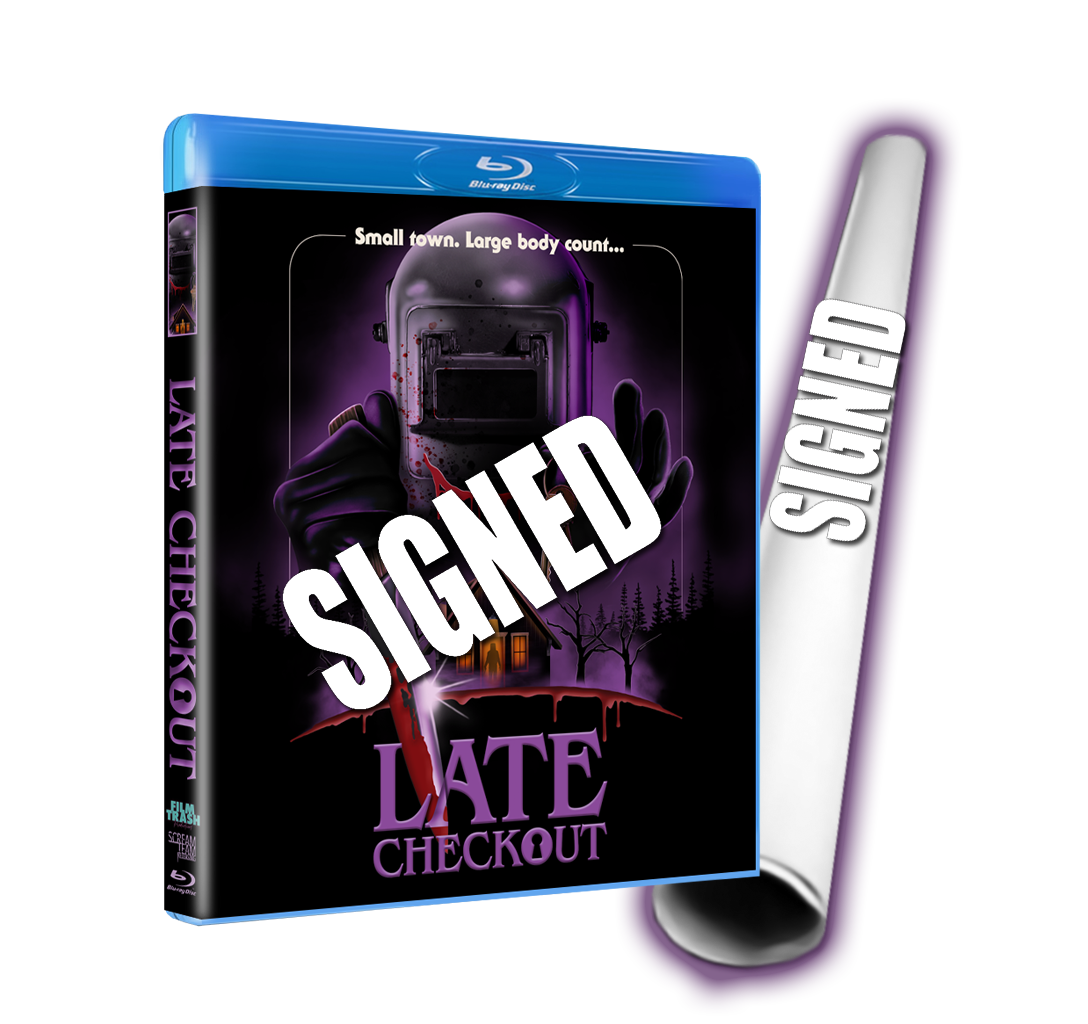 Late Checkout- (Signed Blu-ray)