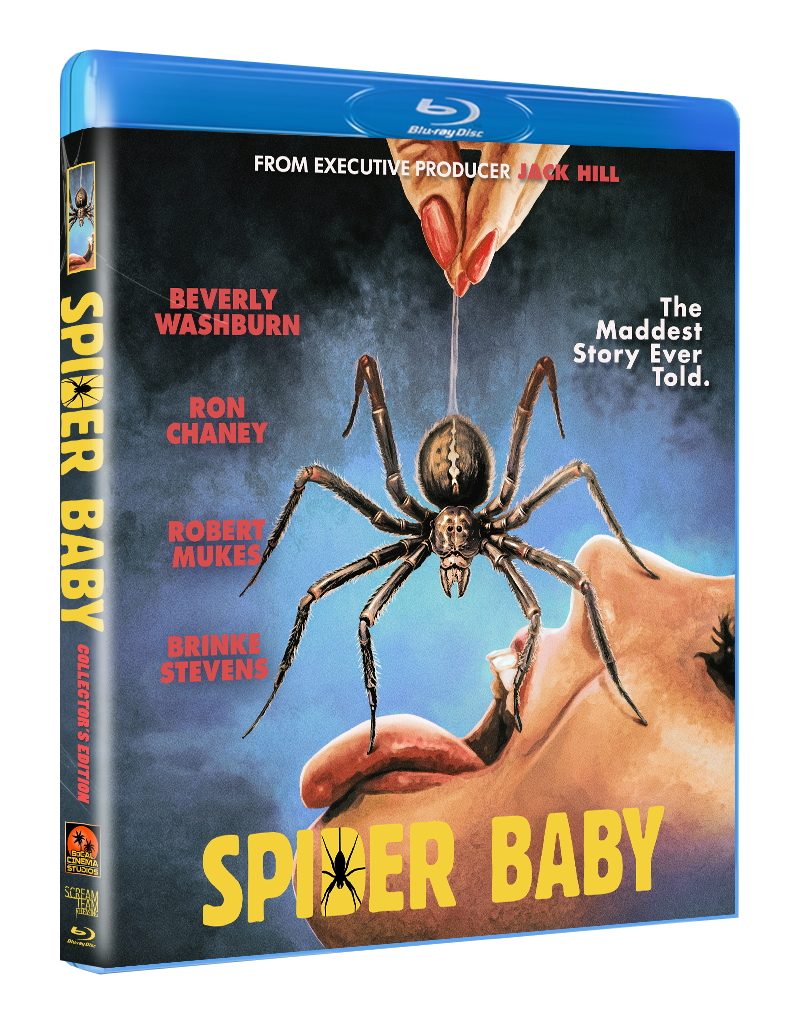 Spider Baby (2024) - (Signed Blu-ray with Poster)
