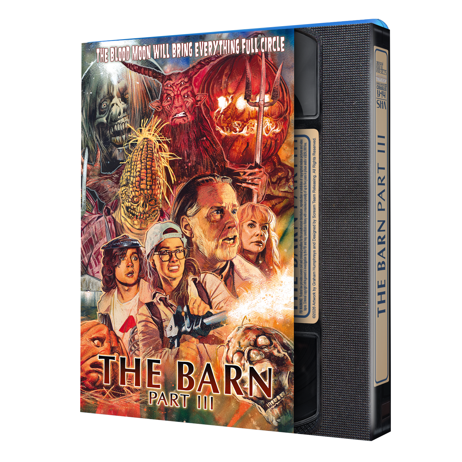 The Barn Part III - (Signed Blu-ray with Slip Cover)