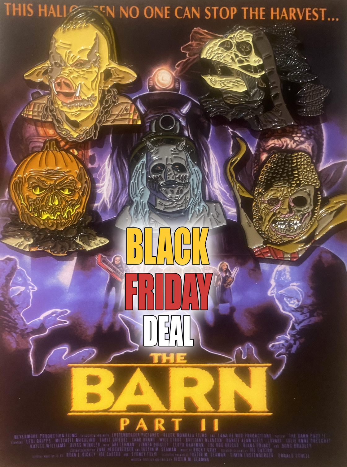 BLACK FRIDAY 2023 The Barn Part II- Enamel Pins (Set of 5)