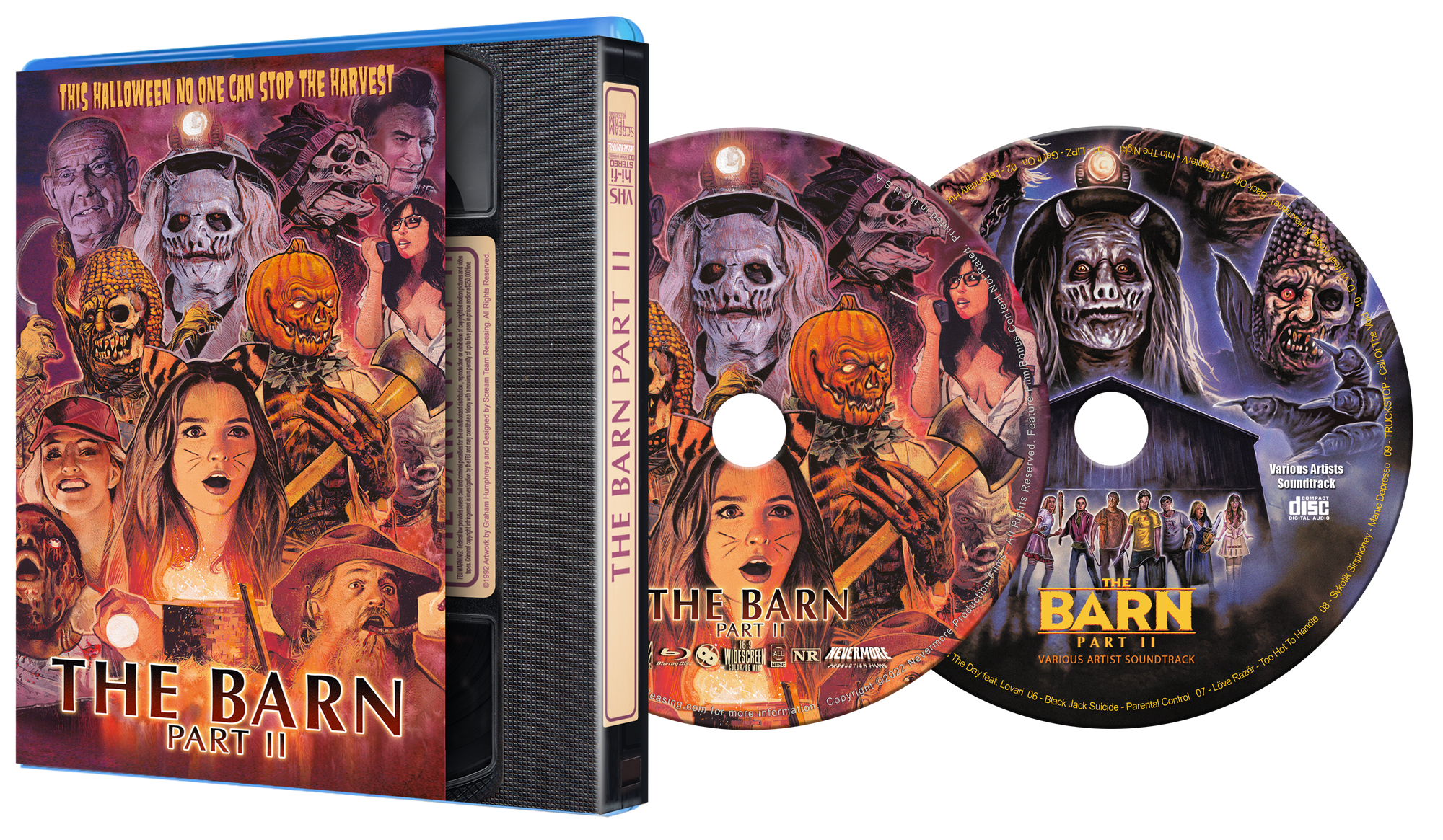 The Barn Part II - 2 Disc Edition Special Edition (Blu-ray and Various Artist Soundtrack CD)