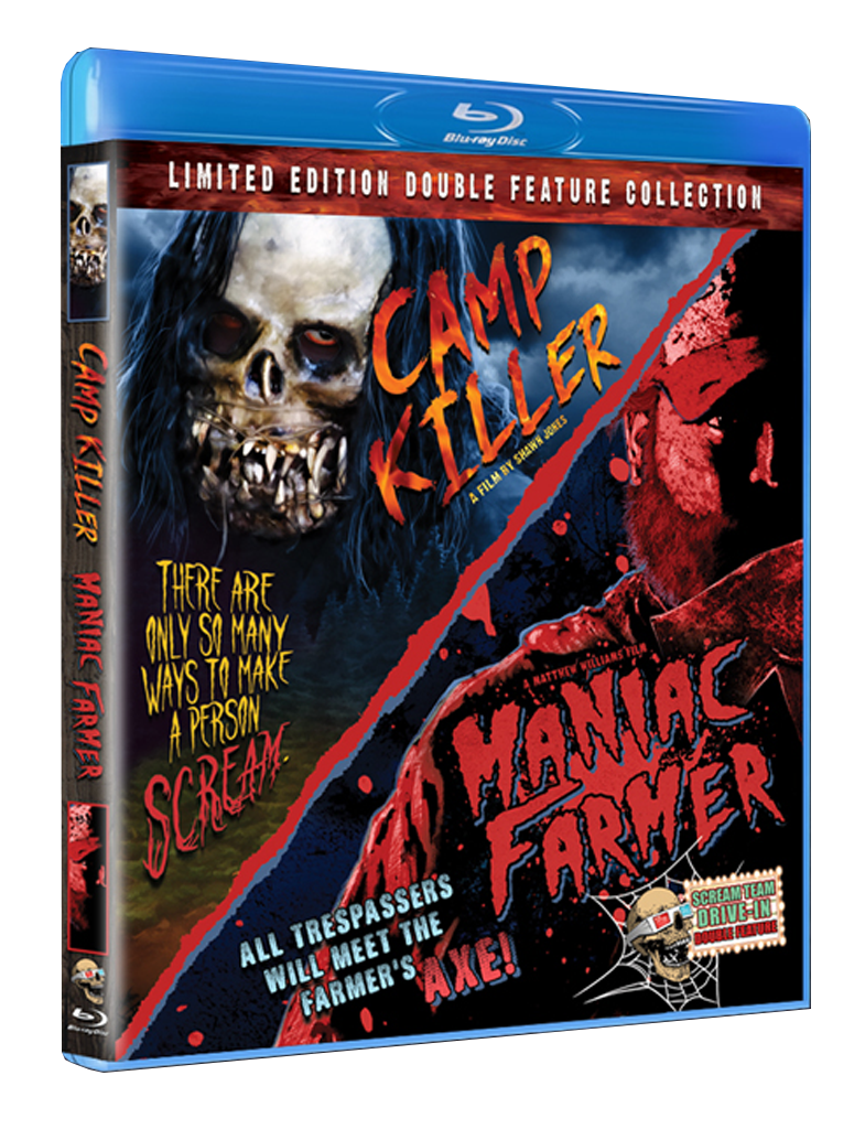 Camp Killer & Maniac Farmer  - Limited Edition Double Feature Blu-ray