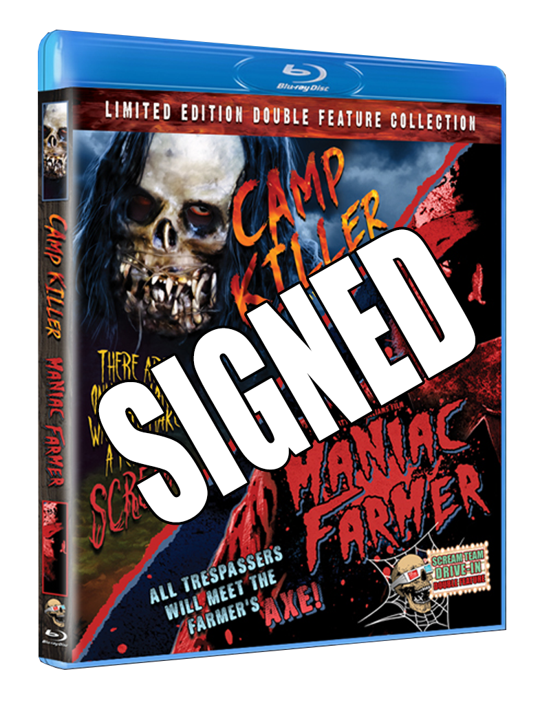 Releasing　Blu-ray　Killer　Camp　Team　Maniac　Double　Edition　Farmer　Limited　Scream　Feature　–