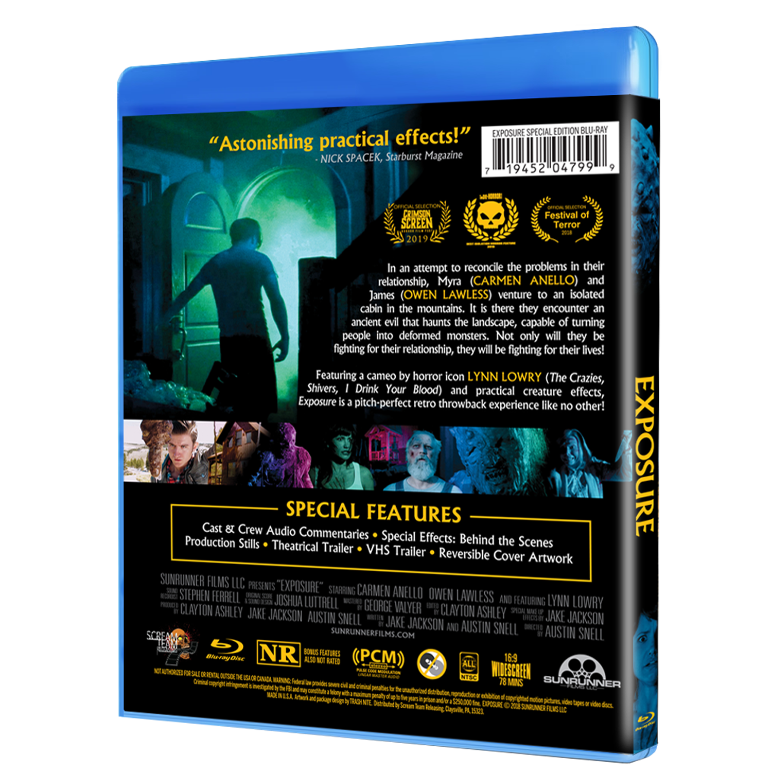 Exposure Special Collectors Edition Blu-ray