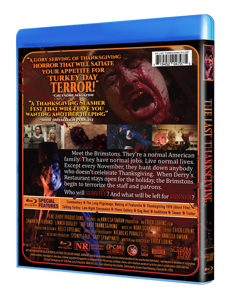 The Last Thanksgiving - (Blu-ray)