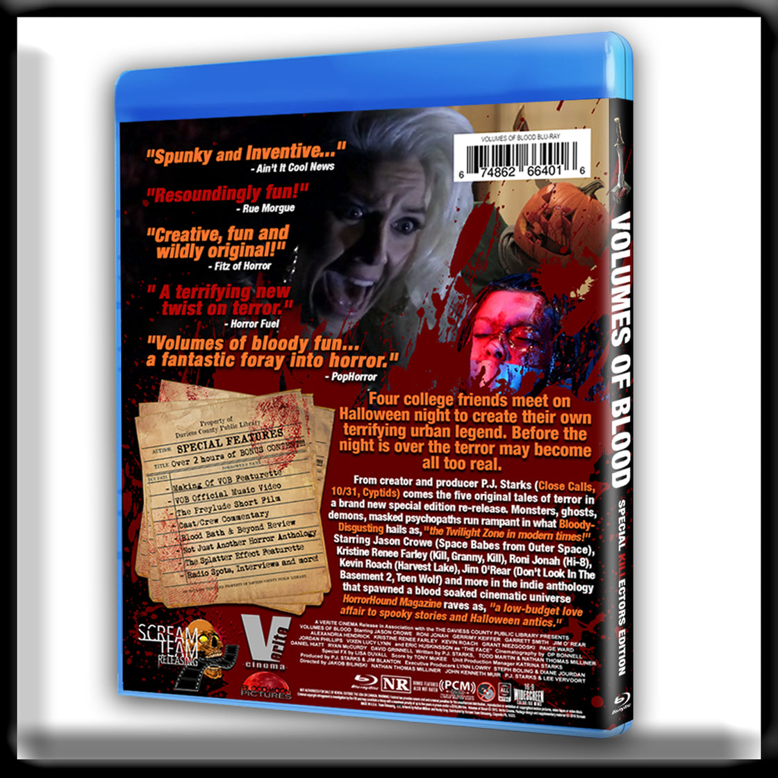 Volumes of Blood - Special Killectors Edition (Blu-ray)