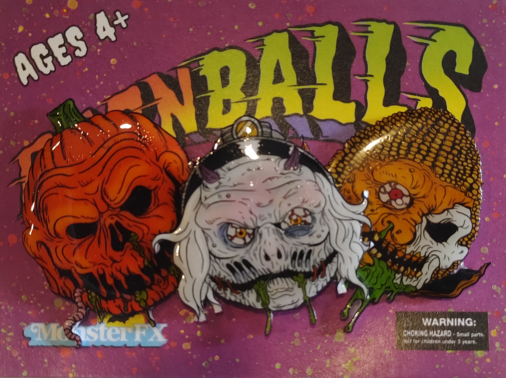 BARNBALLS - Pins (Set of 3)